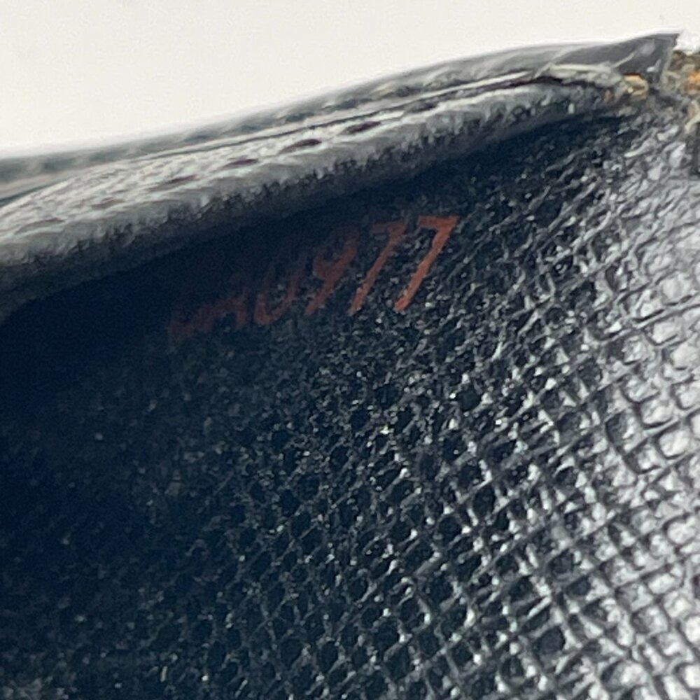 LOUIS VUITTON Vintage Epi Porte Cartes Credit Long Wallet, Black - Preowned - Picture 10 of 13